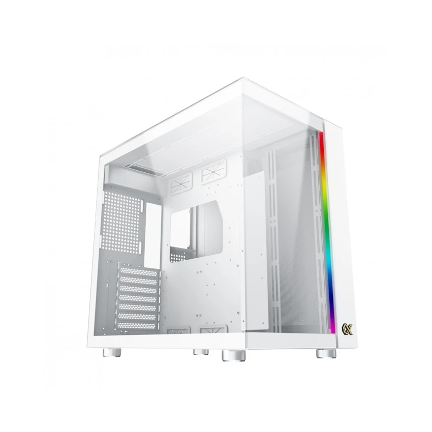 Vỏ Case PC Xigmatek Aqua V Air Arctic - ATX - Trắng - NEW