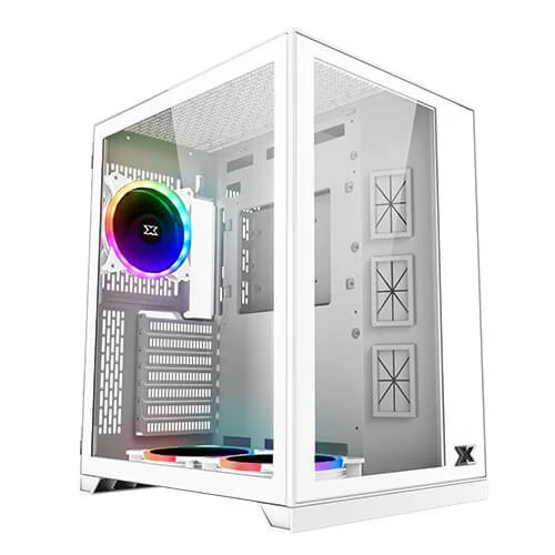 Vỏ Case PC Xigmatek Aqua V Air Arctic - ATX - Trắng - NEW
