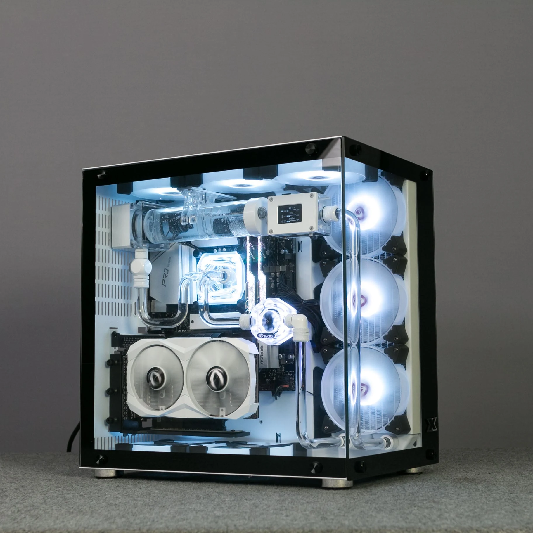Vỏ Case PC Xigmatek Aquarius M Arctic - M-ATX - Trắng - NEW