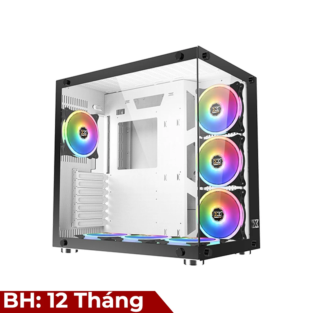 Vỏ Case PC Xigmatek Aquarius M Arctic - M-ATX - Trắng - NEW