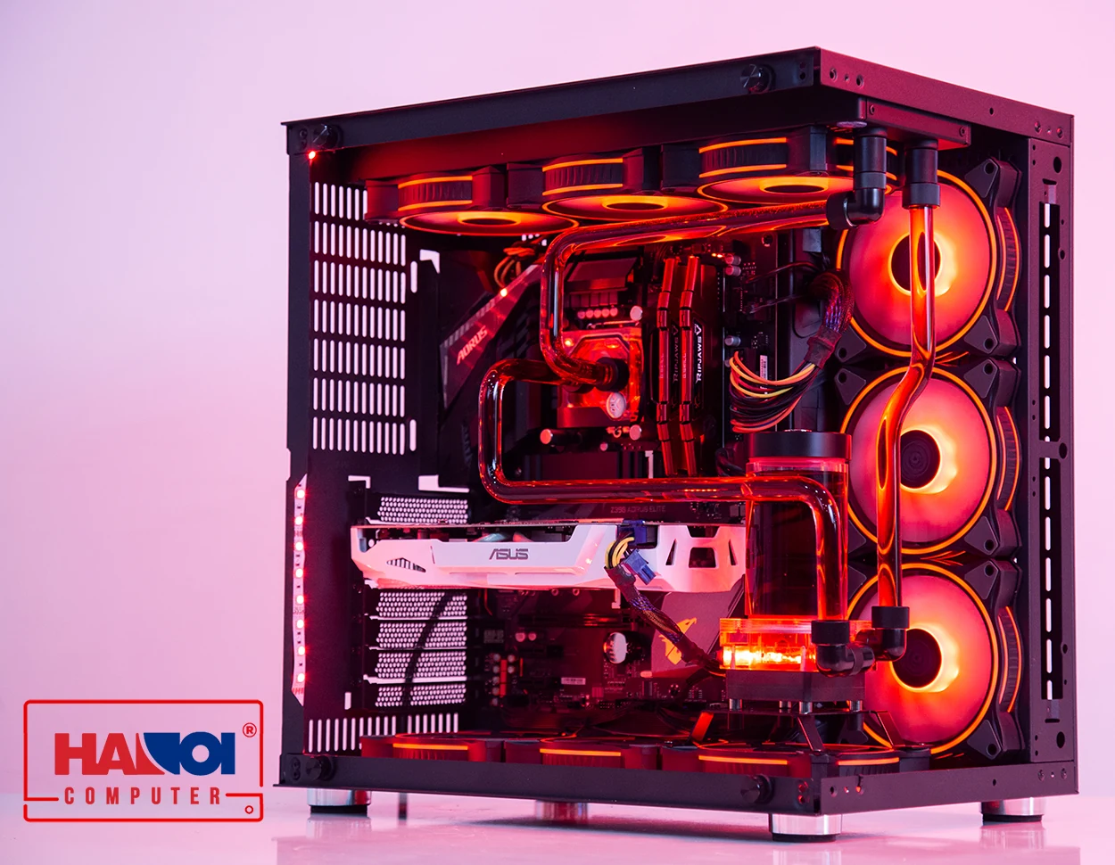 Vỏ Case PC Xigmatek Aquarius Plus - ATX - Đen - NEW