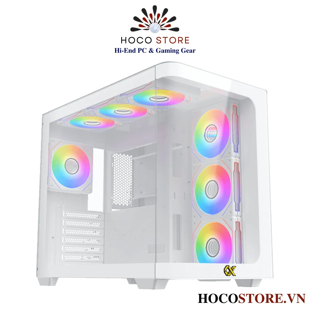 Vỏ Case PC Xigmatek Astro Arctic - ATX - Trắng - NEW