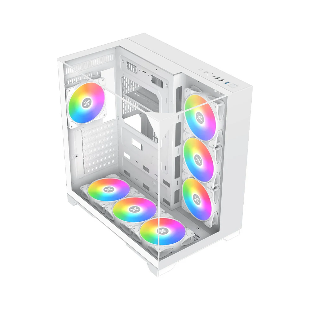 Vỏ Case PC Xigmatek Astro Arctic - ATX - Trắng - NEW
