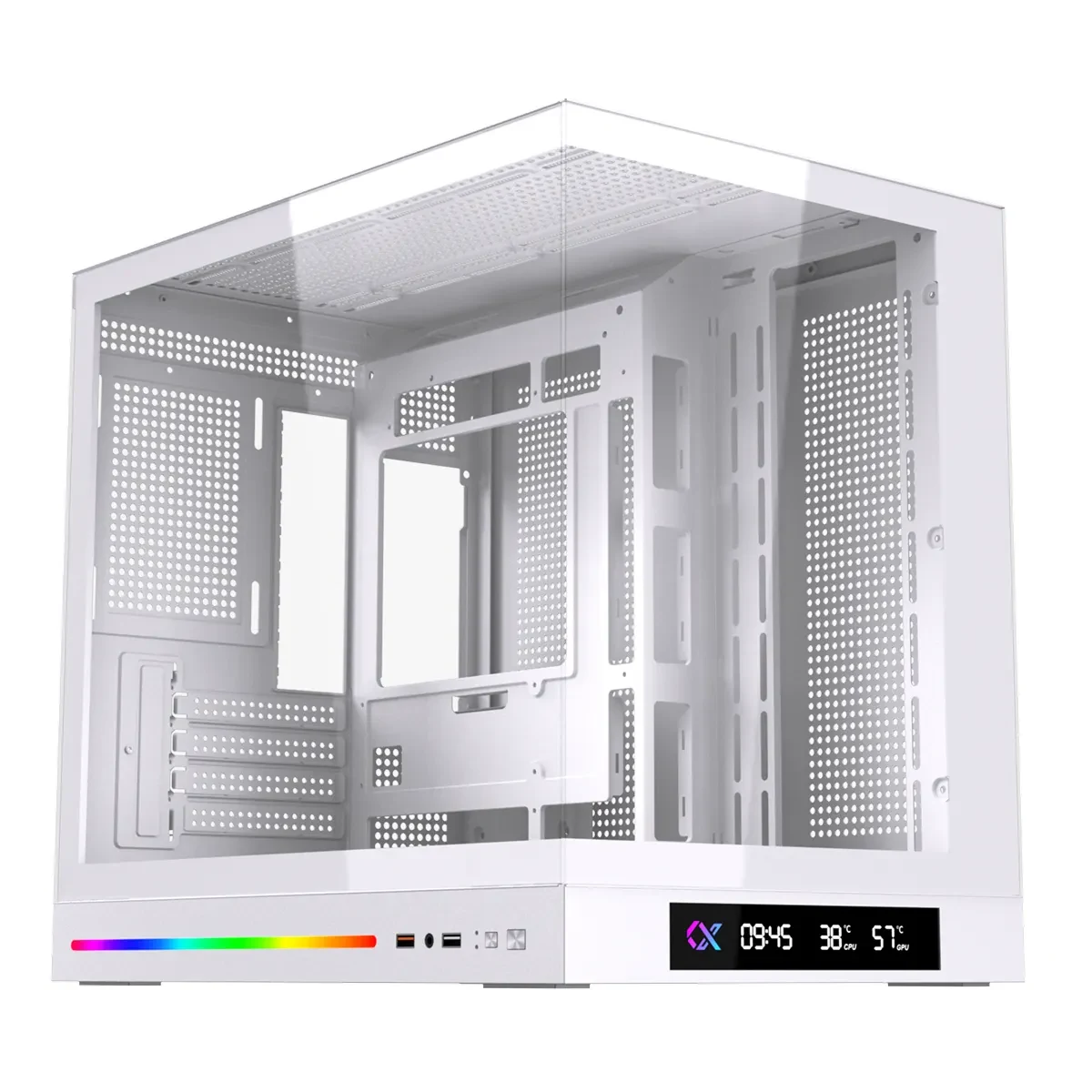 Vỏ Case PC Xigmatek Cloud DGT Arctic - M-ATX - Trắng - NEW