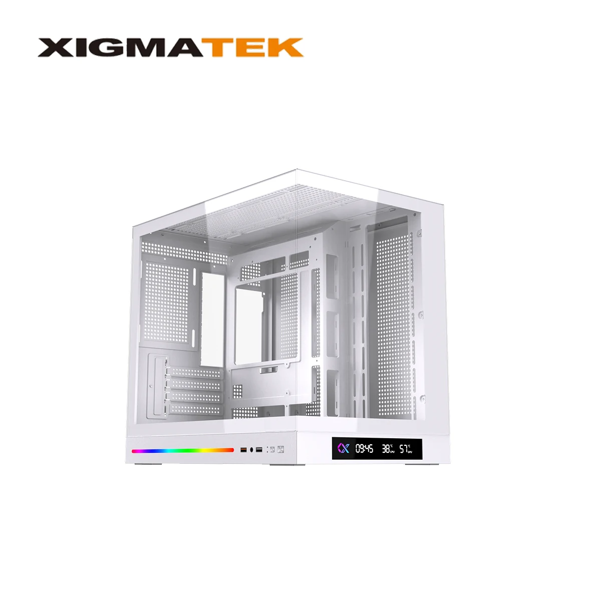 Vỏ Case PC Xigmatek Cloud DGT Arctic - M-ATX - Trắng - NEW
