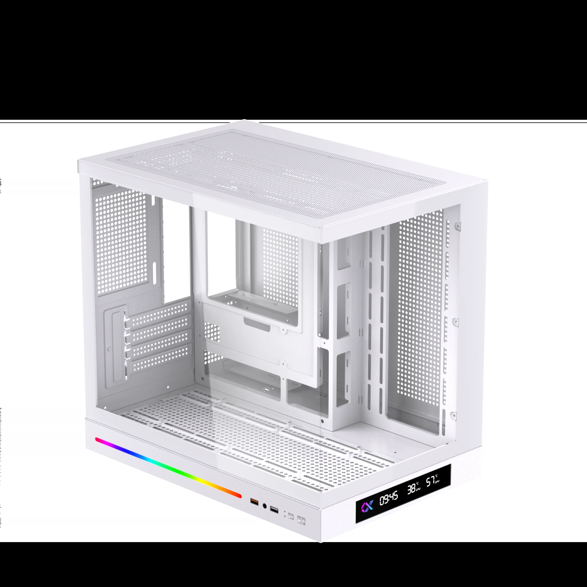 Vỏ Case PC Xigmatek Cloud M DGT Arctic - M-ATX - Trắng - NEW