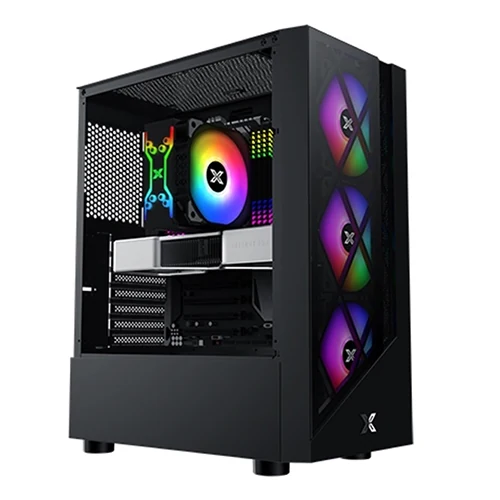 Vỏ Case PC Xigmatek DUKE 3F - ATX - Đen - NEW