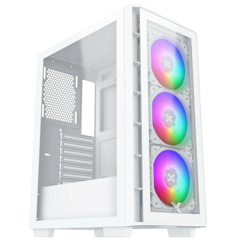 Vỏ Case PC Xigmatek Elite One Arctic 3F - ATX - Trắng - NEW