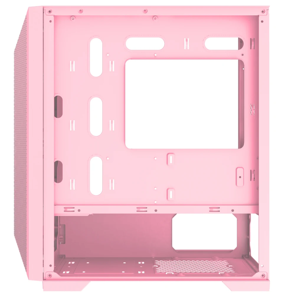 Vỏ Case PC Xigmatek Gemini II Pink 3FB - M-ATX - Hồng - NEW