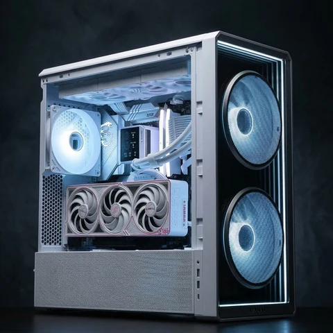 Vỏ Case PC Xigmatek Heaven Air Arctic - ATX - Trắng - NEW