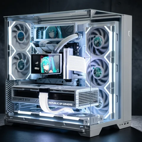 Vỏ Case PC Xigmatek Heaven Air Arctic - ATX - Trắng - NEW