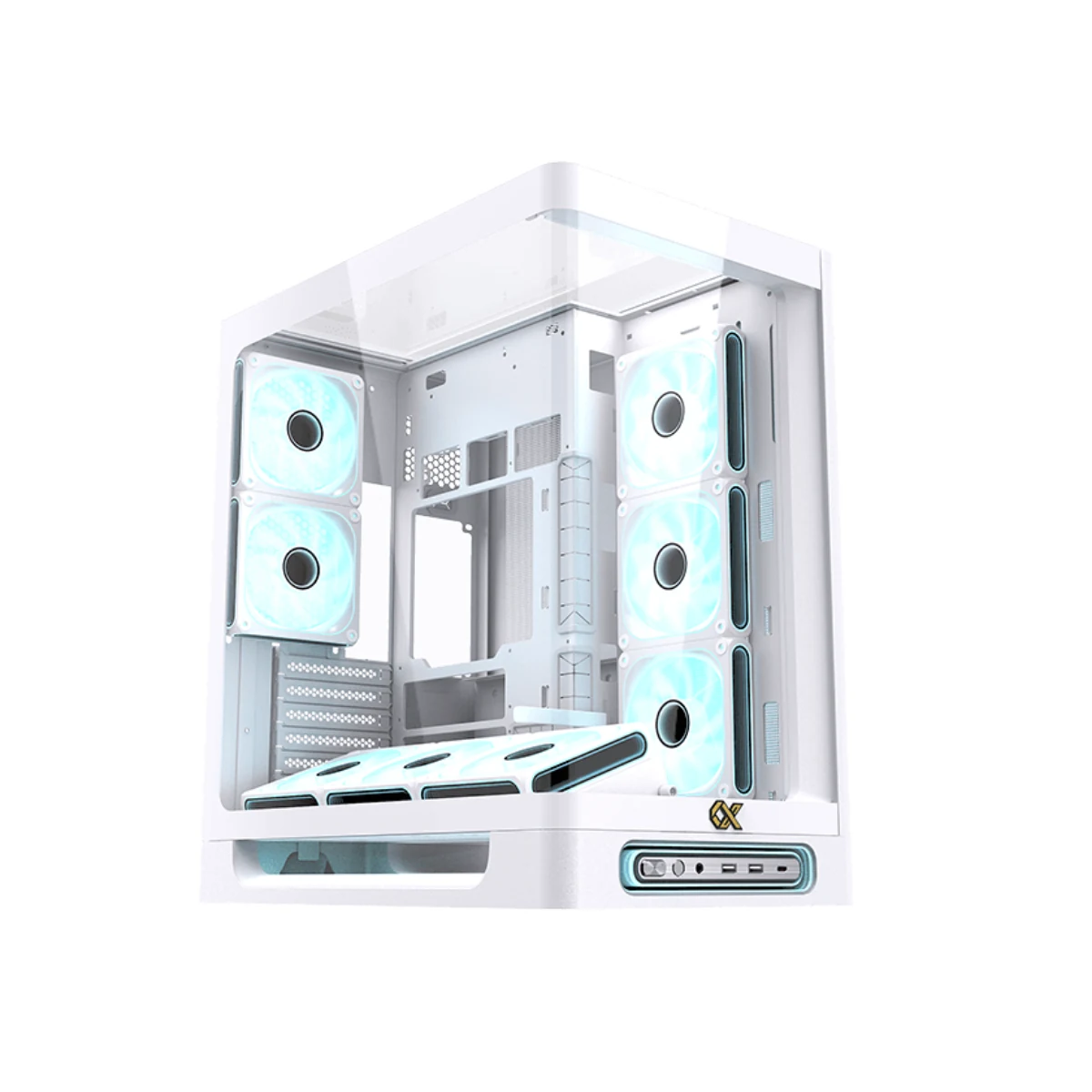 Vỏ Case PC Xigmatek Heaven Arctic - ATX - Trắng - NEW