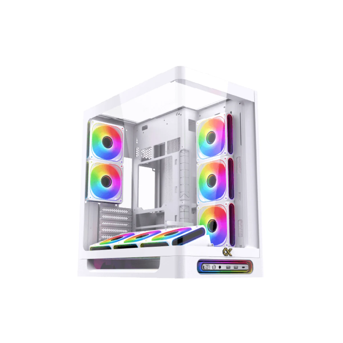Vỏ Case PC Xigmatek Heaven Arctic - ATX - Trắng - NEW