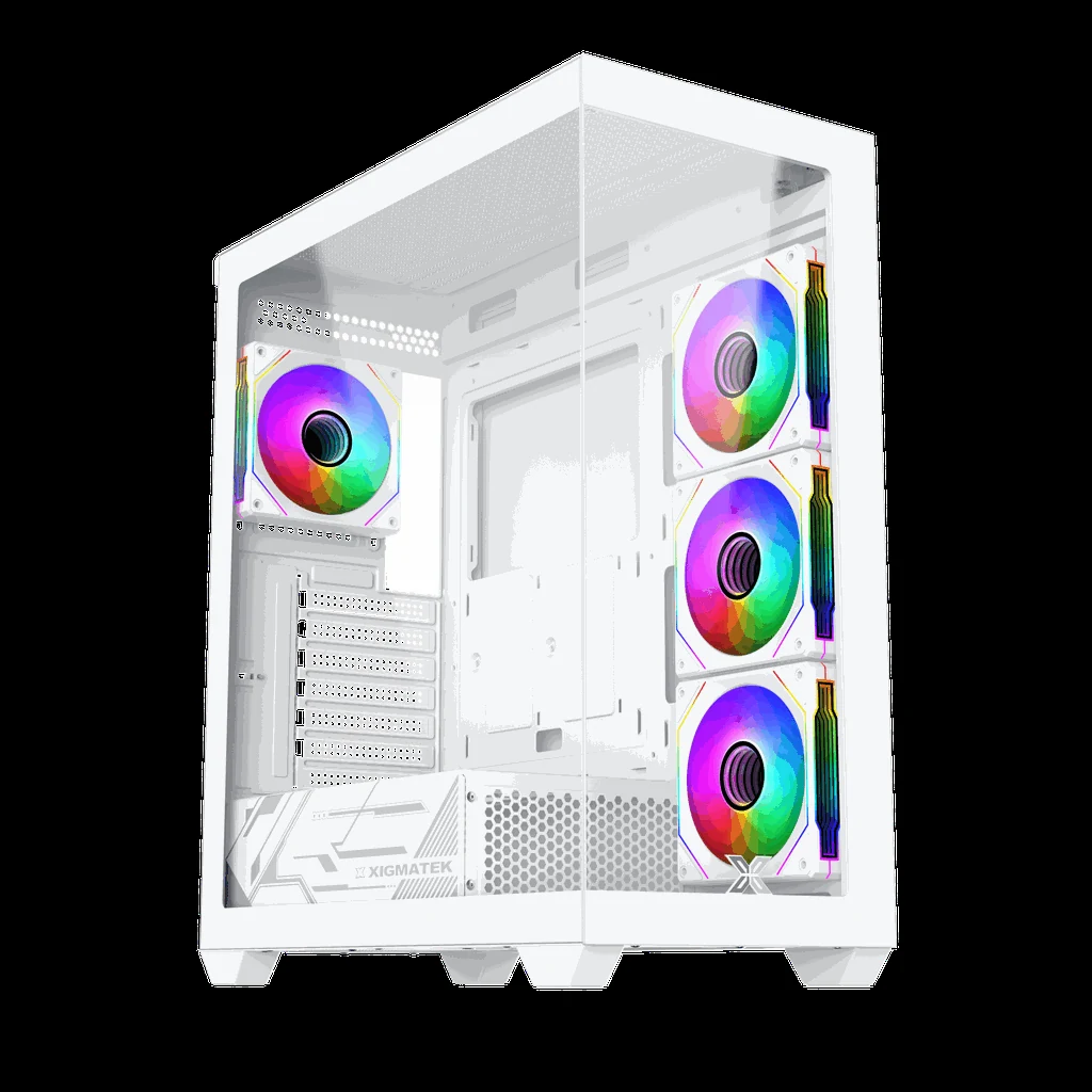 Vỏ Case PC Xigmatek Heaven Arctic - ATX - Trắng - NEW