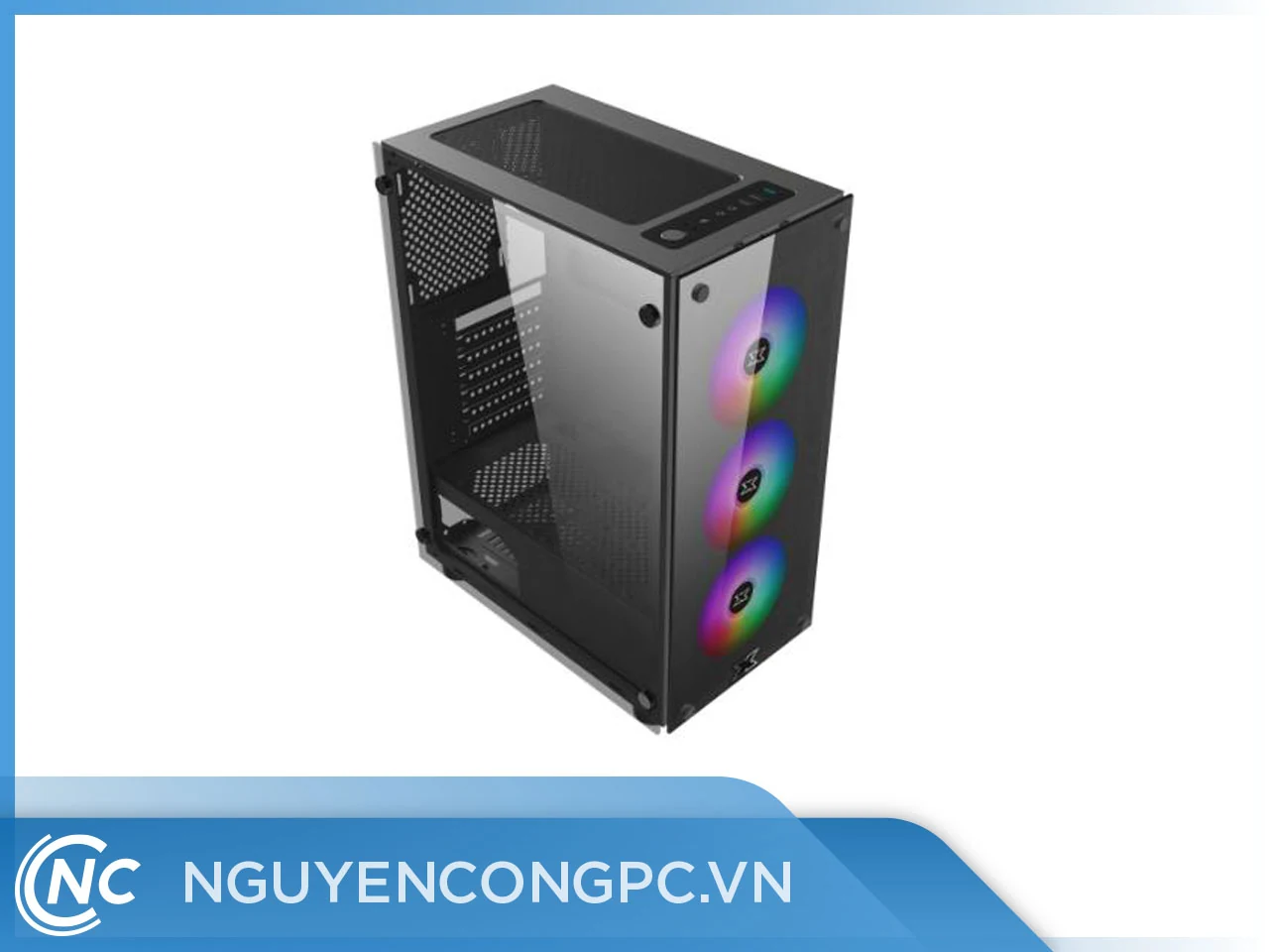 Vỏ Case PC Xigmatek HERO 3F - ATX - Đen - NEW