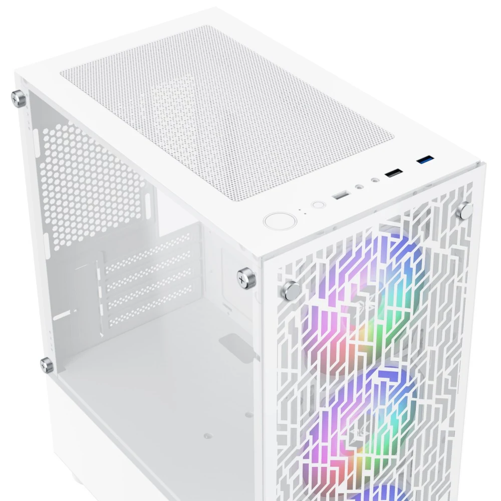 Vỏ Case PC Xigmatek Lamiya Arctic - ATX - Trắng - NEW