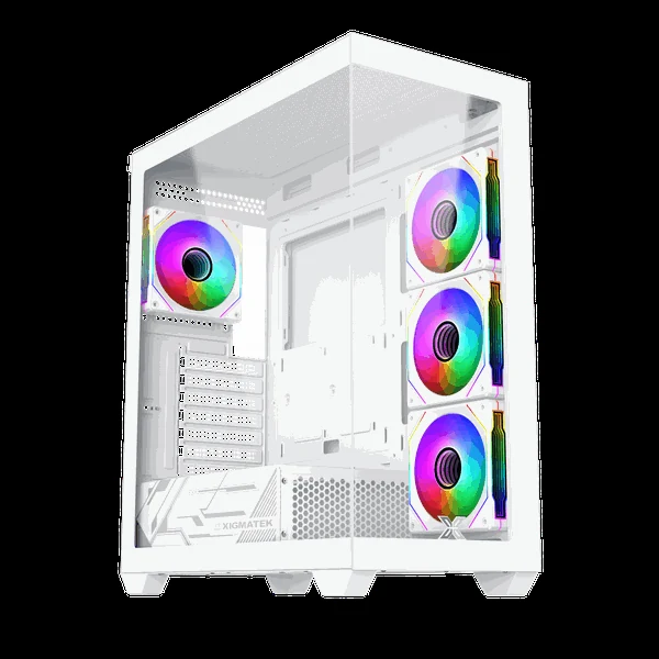 Vỏ Case PC Xigmatek Lamiya Arctic - ATX - Trắng - NEW