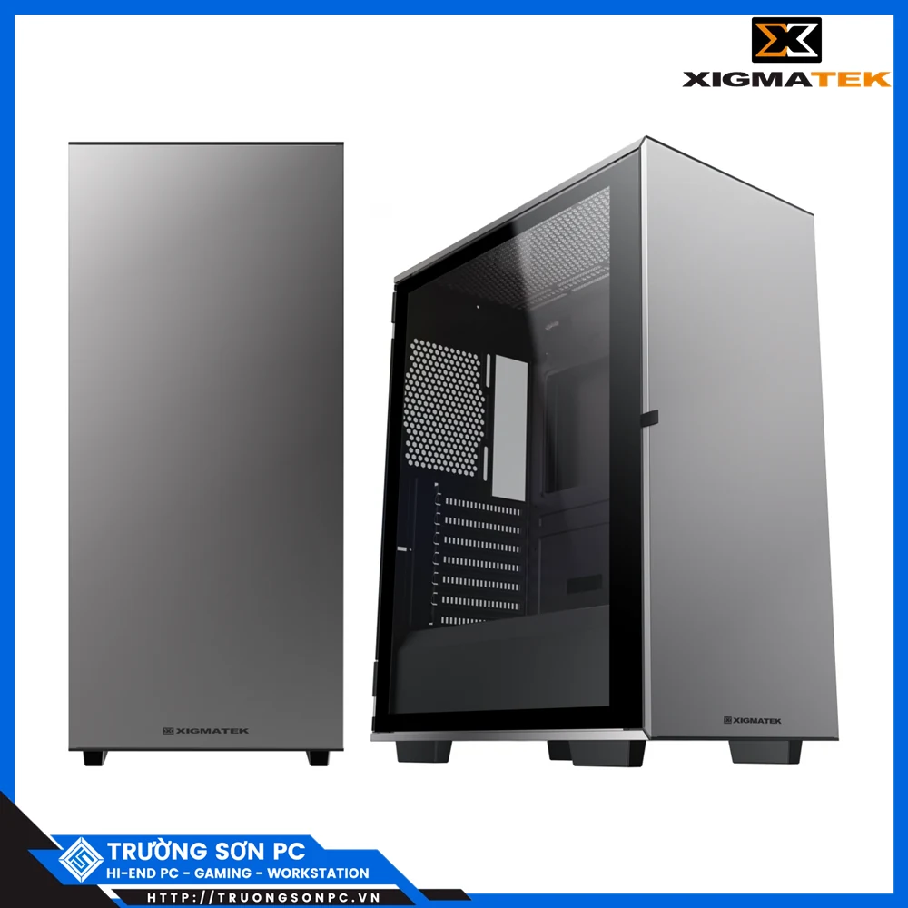 Vỏ Case PC Xigmatek LUX A Shadow - ATX - Đen - NEW