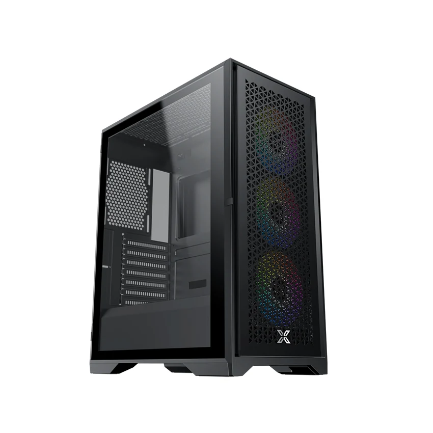 Vỏ Case PC Xigmatek LUX S 3FX - ATX - Đen - NEW