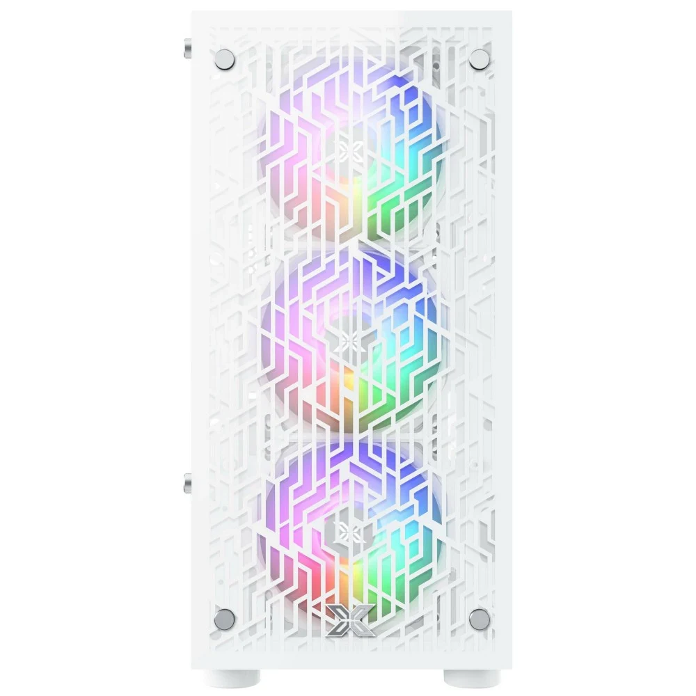 Vỏ Case PC Xigmatek NYX 3F White - M-ATX - Trắng - NEW