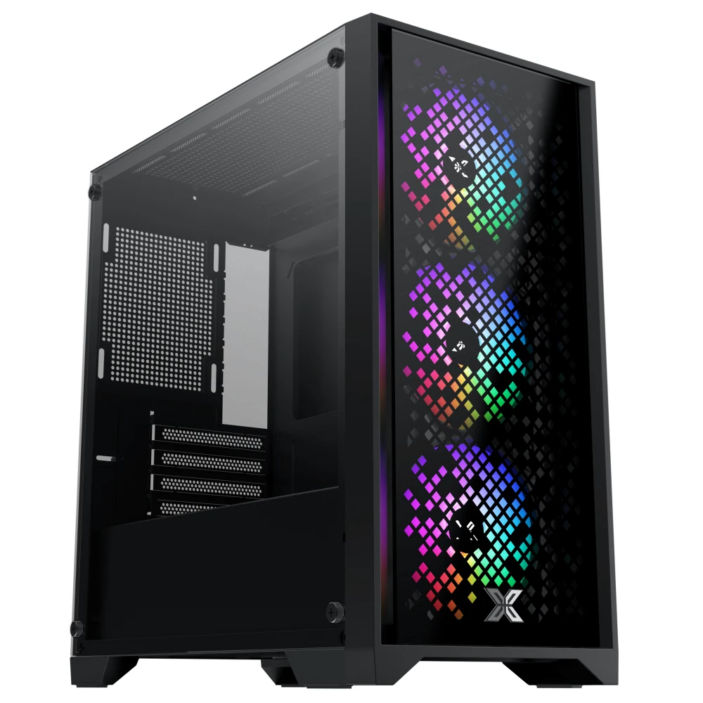 Vỏ Case PC Xigmatek NYX - M-ATX - Đen - NEW