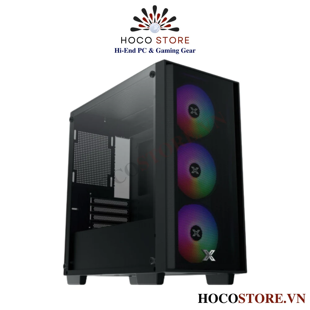 Vỏ Case PC Xigmatek NYX - M-ATX - Đen - NEW