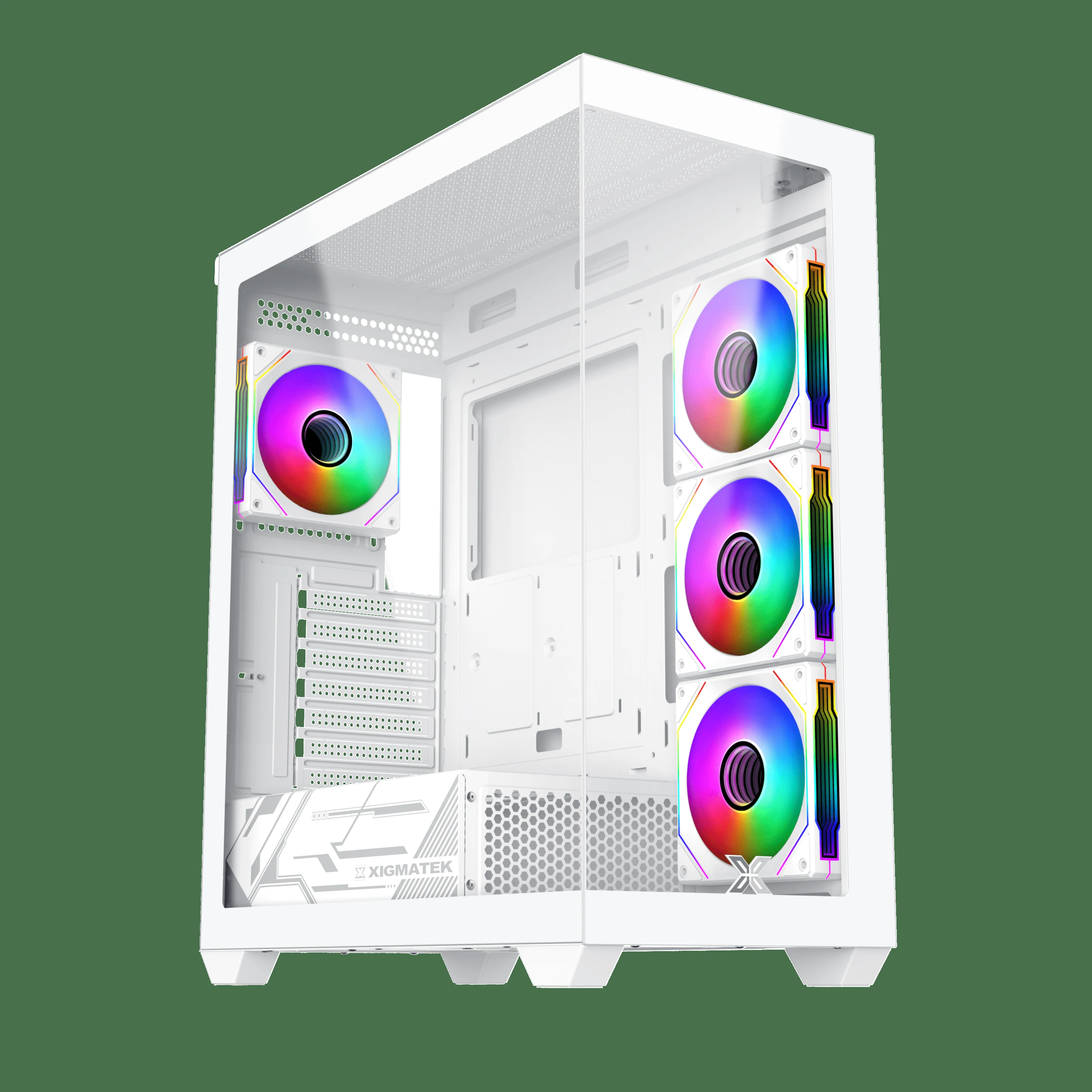 Vỏ Case PC Xigmatek Poseidon Arctic - ATX - Trắng - NEW