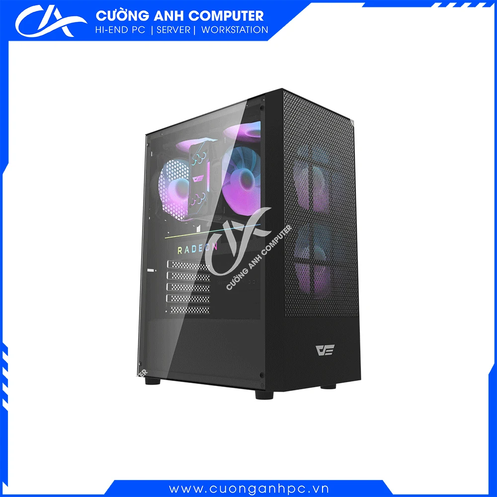 Vỏ Case PC Xigmatek Poseidon - ATX - Đen - NEW