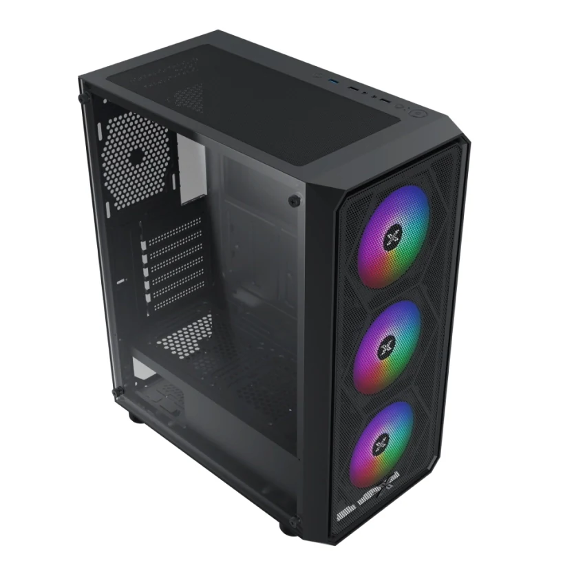 Vỏ Case PC Xigmatek Trio - ATX - Đen - NEW