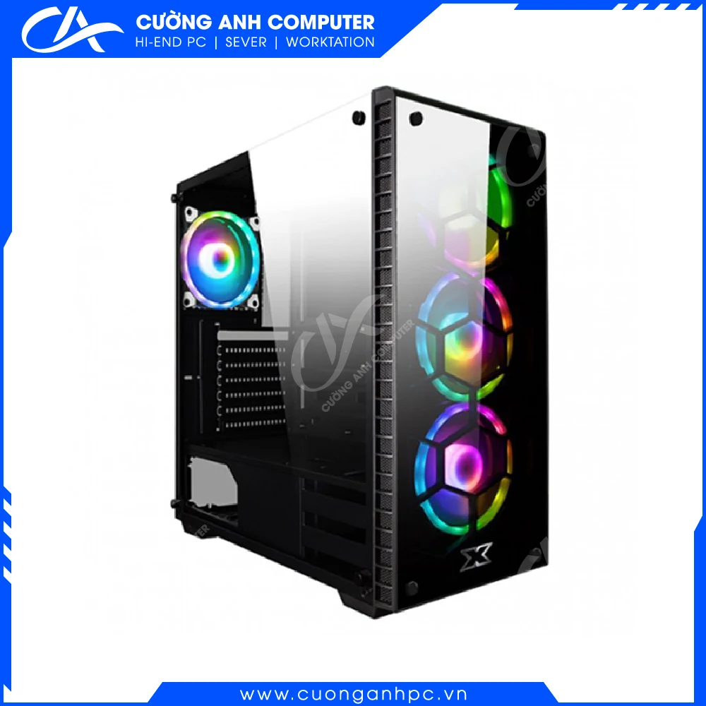 Vỏ Case PC Xigmatek Venom II Arctic - ATX - Trắng - NEW