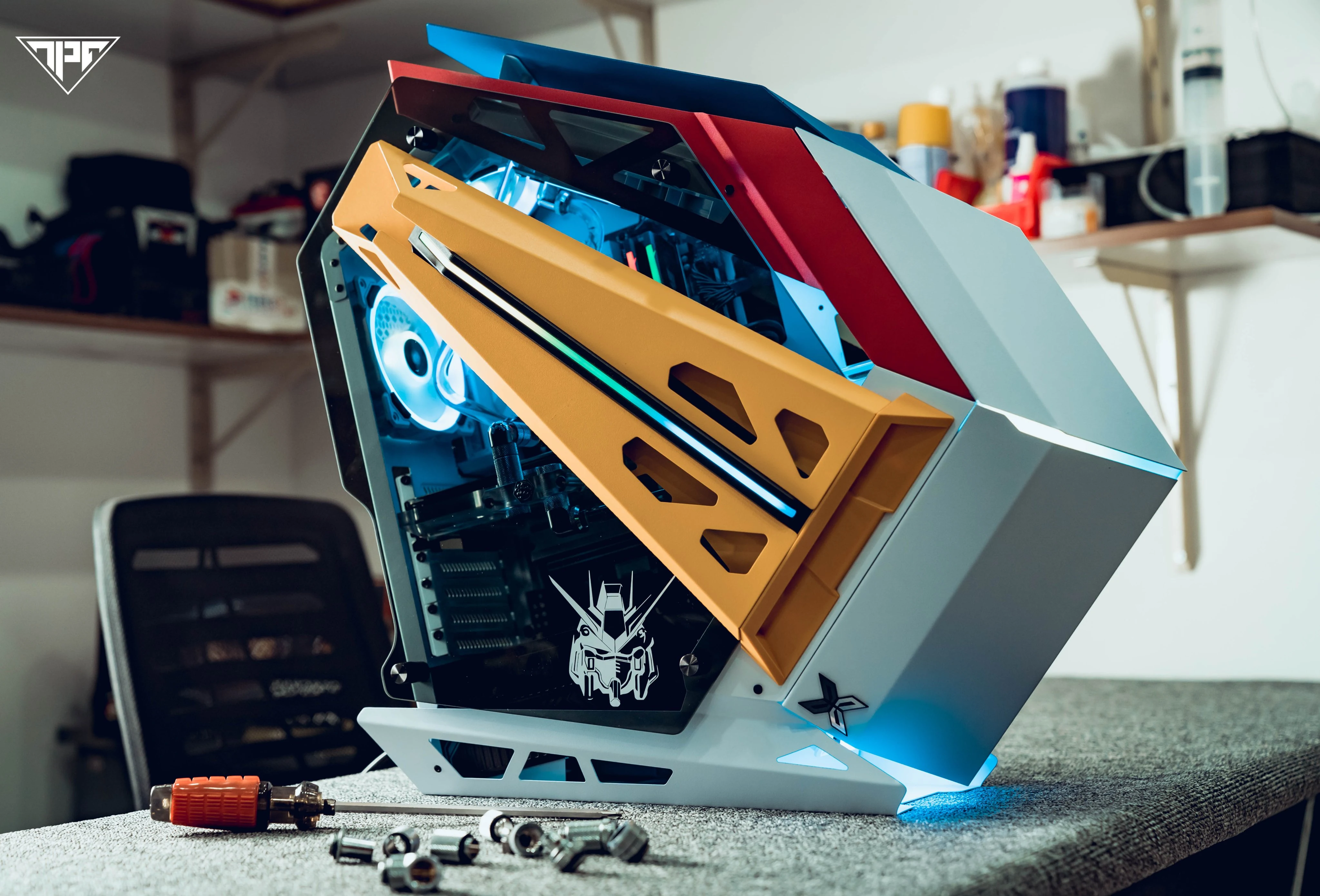 Vỏ Case PC Xigmatek X Battleship - ATX - Trắng - NEW