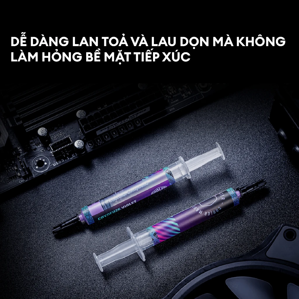 Keo tản nhiệt Cooler Master CryoFuze Violet - NEW