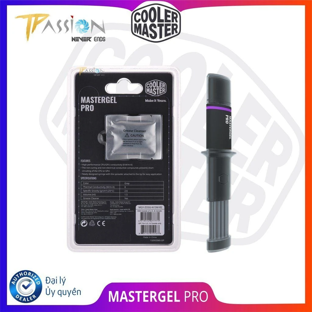 Keo tản nhiệt Cooler Master MasterGel Maker New Edition - NEW