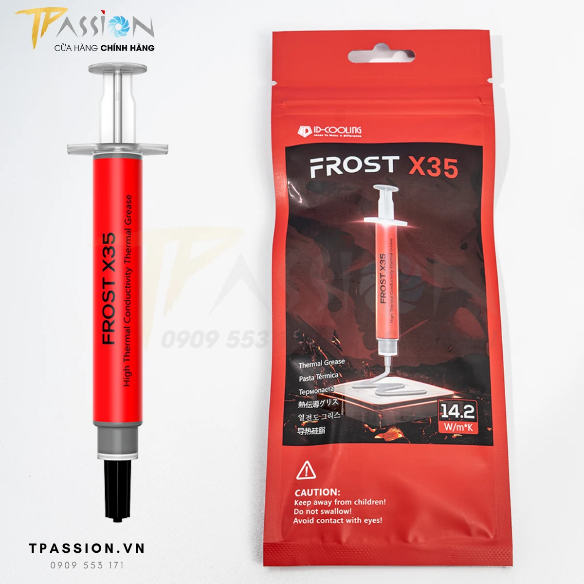 Keo tản nhiệt ID-Cooling FROST X55 - NEW