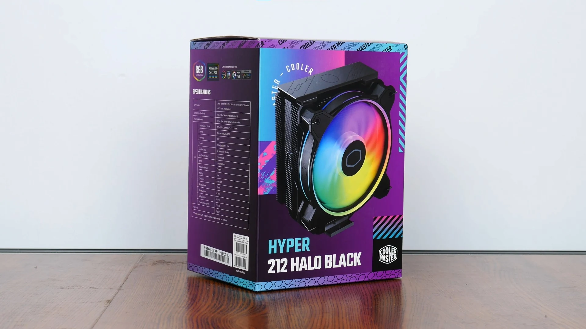 Tản nhiệt khí Cooler Master Hyper 212 Halo Black - NEW