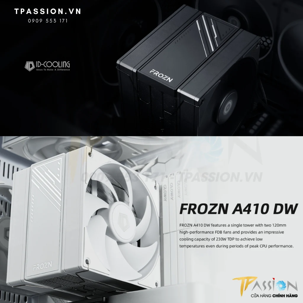 Tản nhiệt khí ID-Cooling DK-17 PWM - NEW