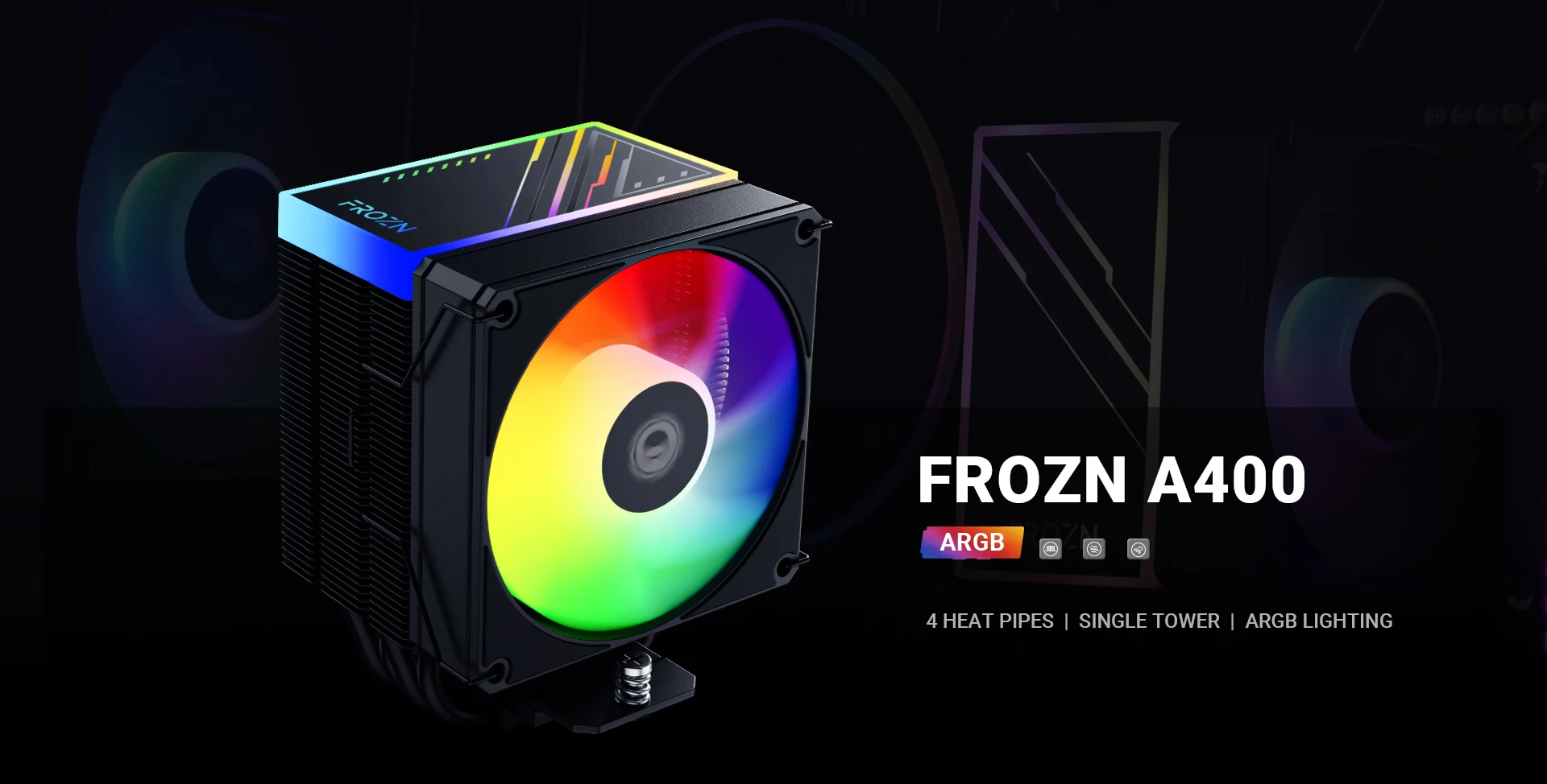 Tản nhiệt khí ID-Cooling FROZN A400 ARGB - NEW