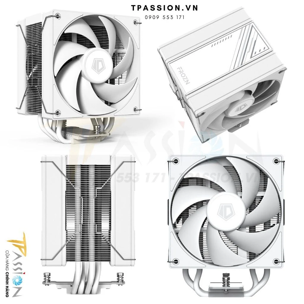 Tản nhiệt khí ID-Cooling FROZN A410 ARGB WHITE - NEW