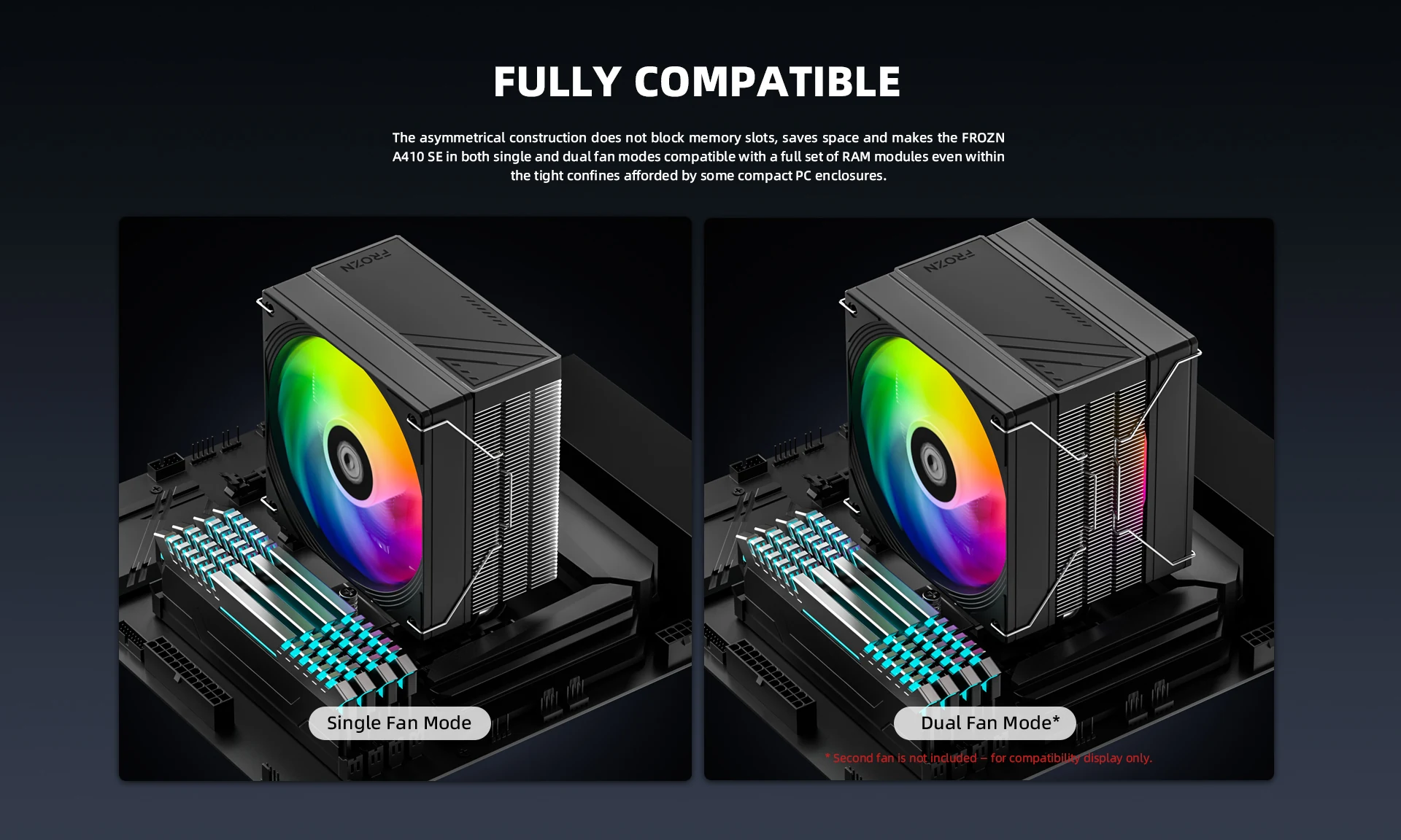 Tản nhiệt khí ID-Cooling FROZN A410 SE ARGB - NEW