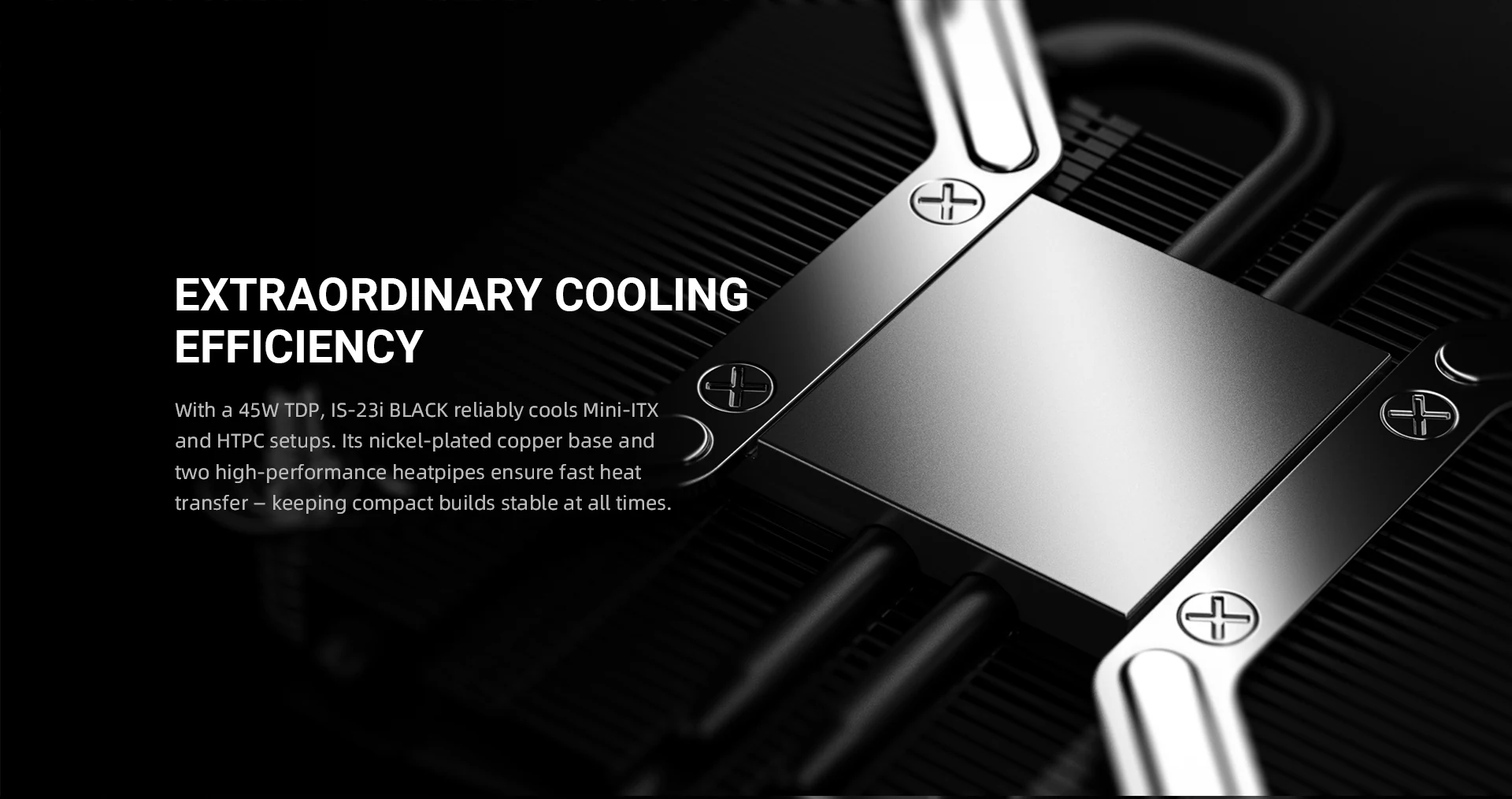 Tản nhiệt khí ID-Cooling IS-23i BLACK - NEW