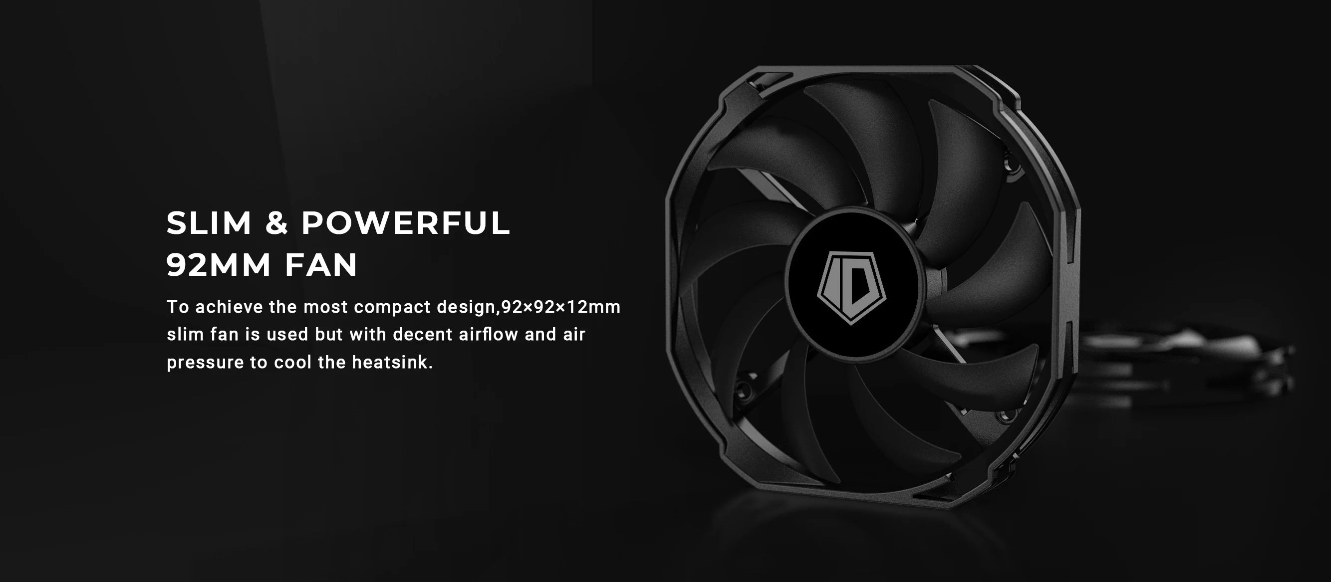 Tản nhiệt khí ID-Cooling IS-30i BLACK - NEW