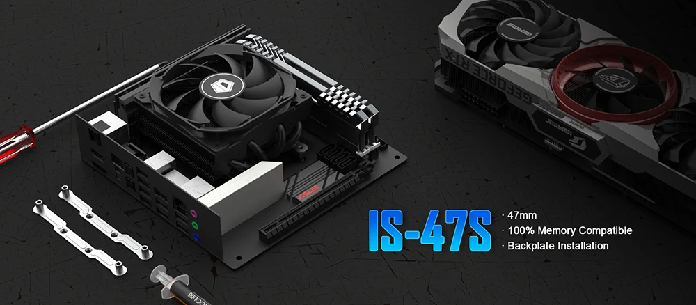 Tản nhiệt khí ID-Cooling IS-47S - NEW