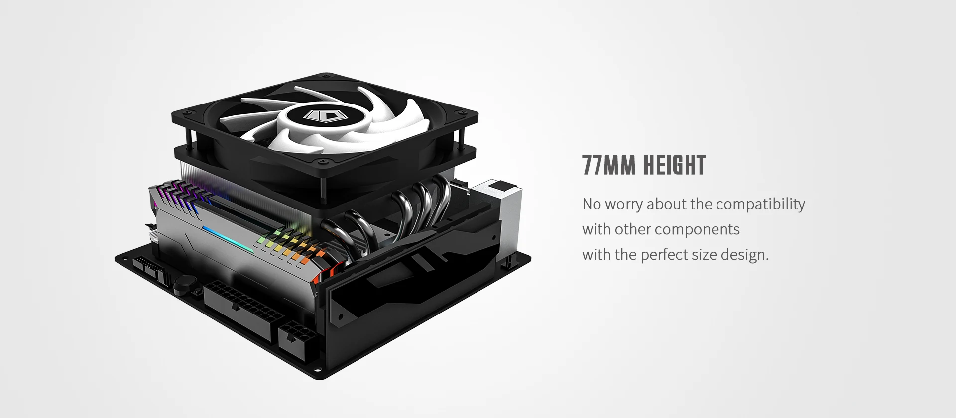 Tản nhiệt khí ID-Cooling IS-50 MAX RGB - NEW