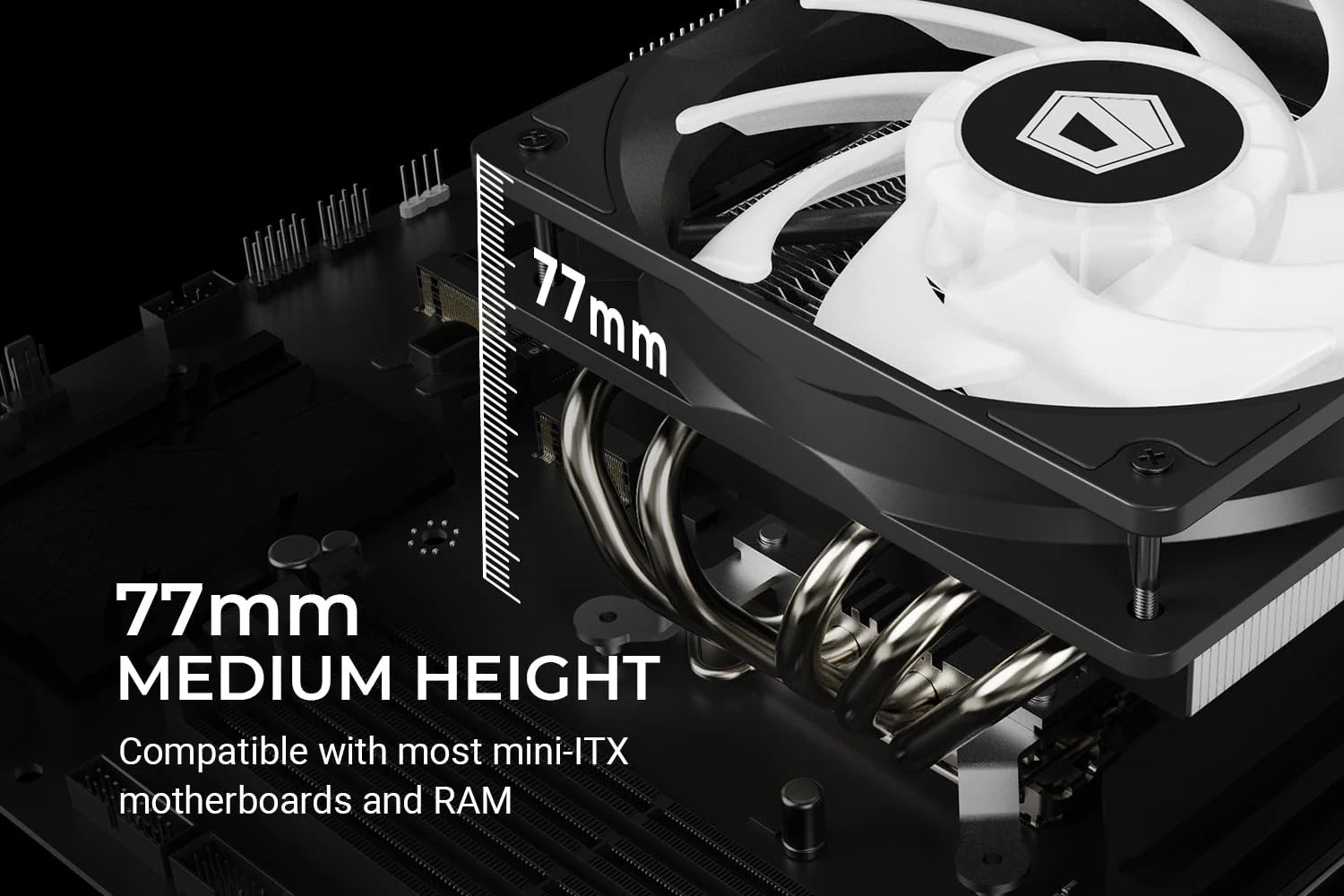 Tản nhiệt khí ID-Cooling IS-50 MAX RGB V3 - NEW