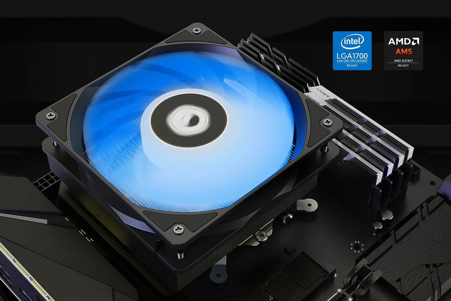 Tản nhiệt khí ID-Cooling IS-50 MAX RGB V3 - NEW