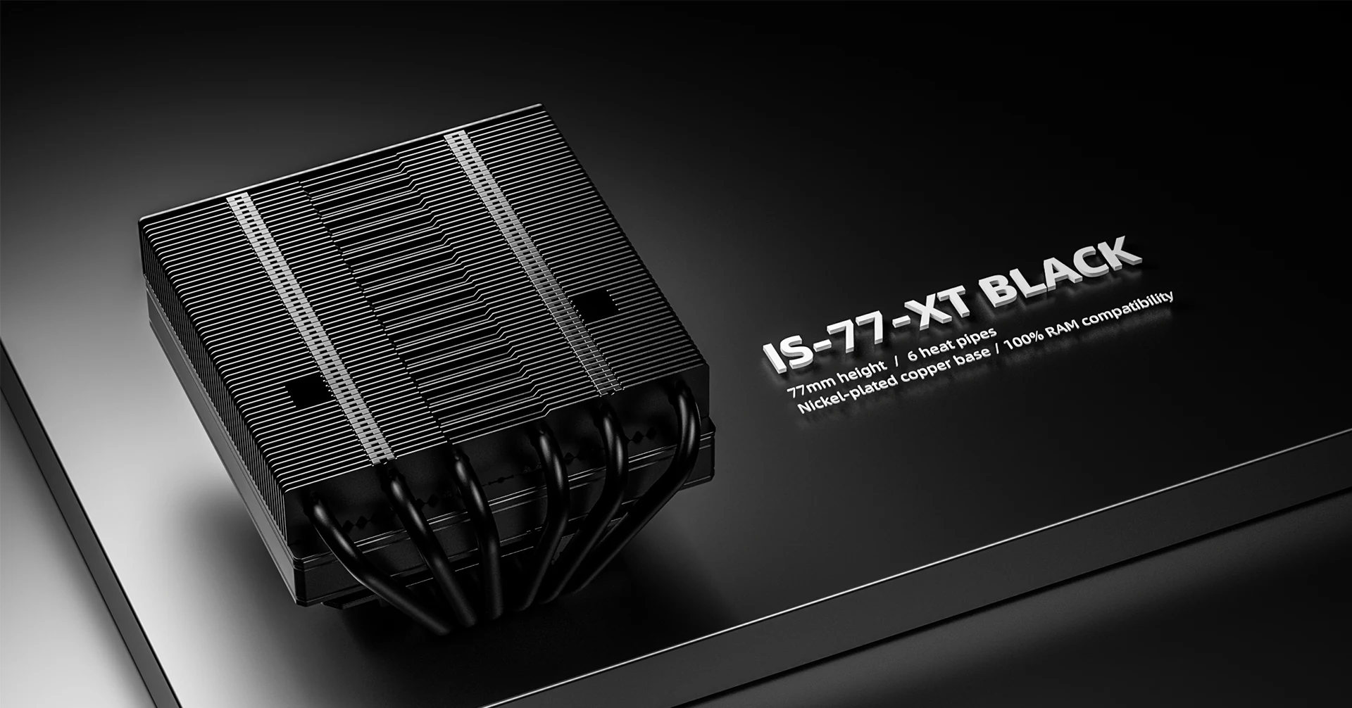 Tản nhiệt khí ID-Cooling IS-77-XT BLACK - NEW