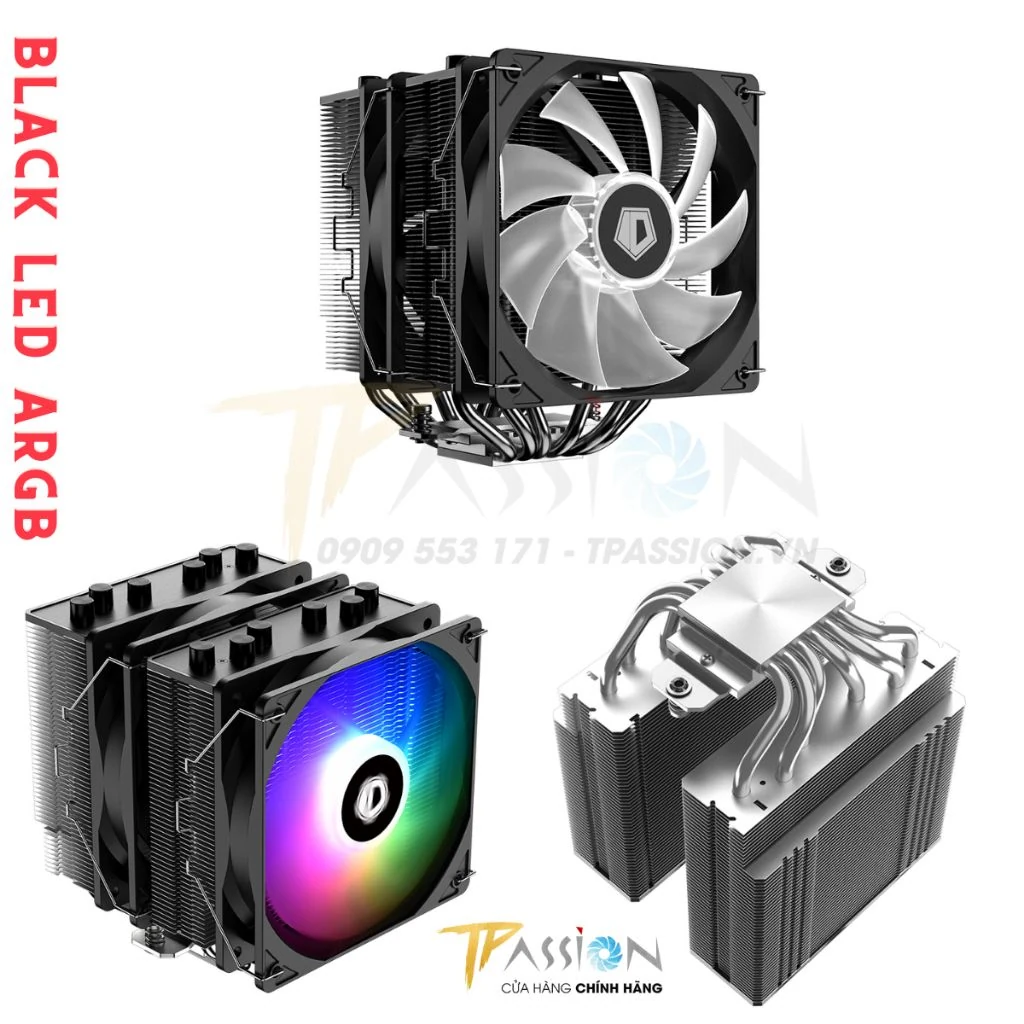 Tản nhiệt khí ID-Cooling SE-206-XT BLACK - NEW
