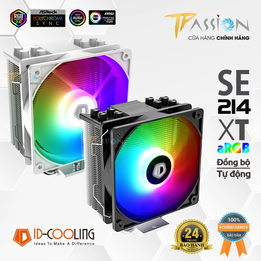 Tản nhiệt khí ID-Cooling SE-213X-B - NEW