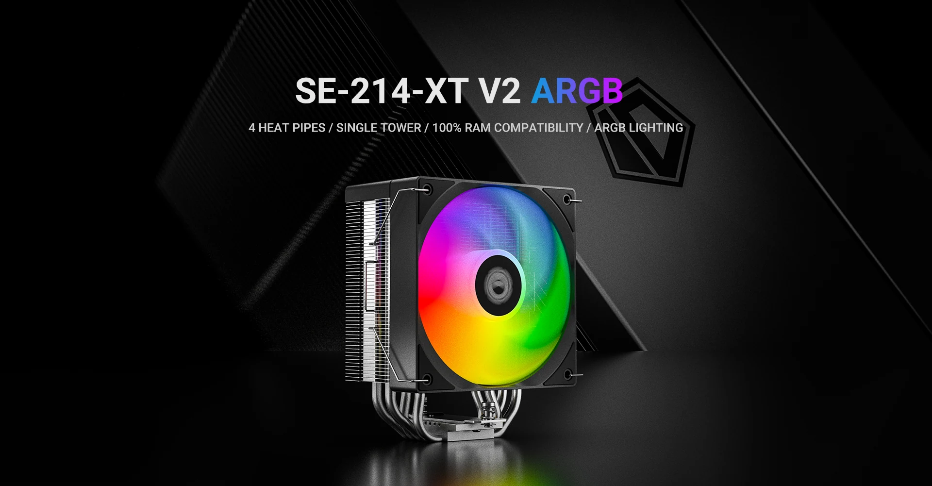 Tản nhiệt khí ID-Cooling SE-214-XT V2 ARGB - NEW