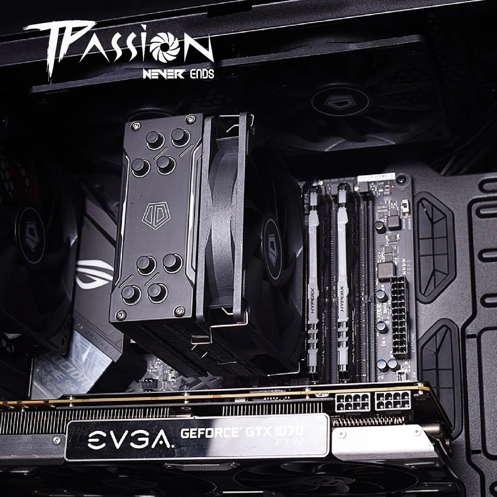 Tản nhiệt khí ID-Cooling SE-224-XT BLACK V2 - NEW